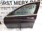 MERCEDES C-CLS W205 SLN PASSENGER FRONTDOOR NSF BLACK 2014-2021 COMPLETE FMD575