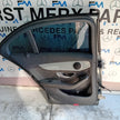 MERCEDES C-CLASS W205 PASSENGER REAR DOOR NSR GREY 2016 COMPLETE FMD484