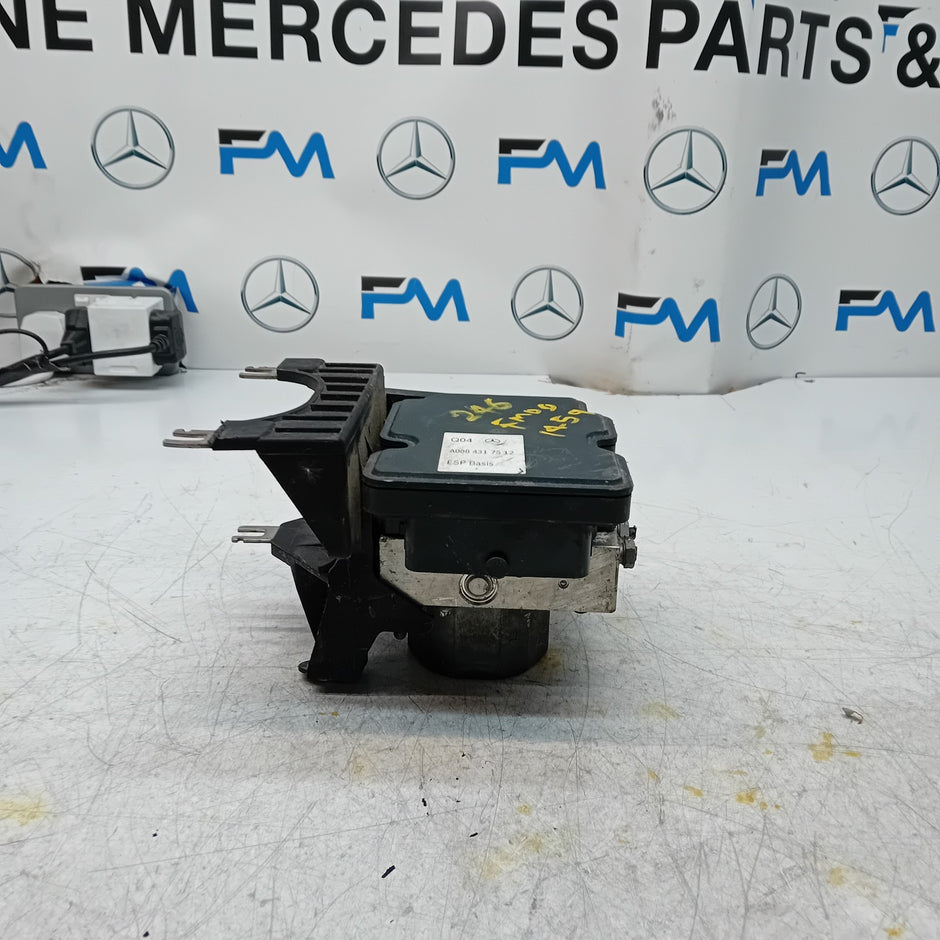 MERCEDES BENZ B-CLASS W246 ABS PUMP CONTROL MODULE UNIT A0084317512 FM001459