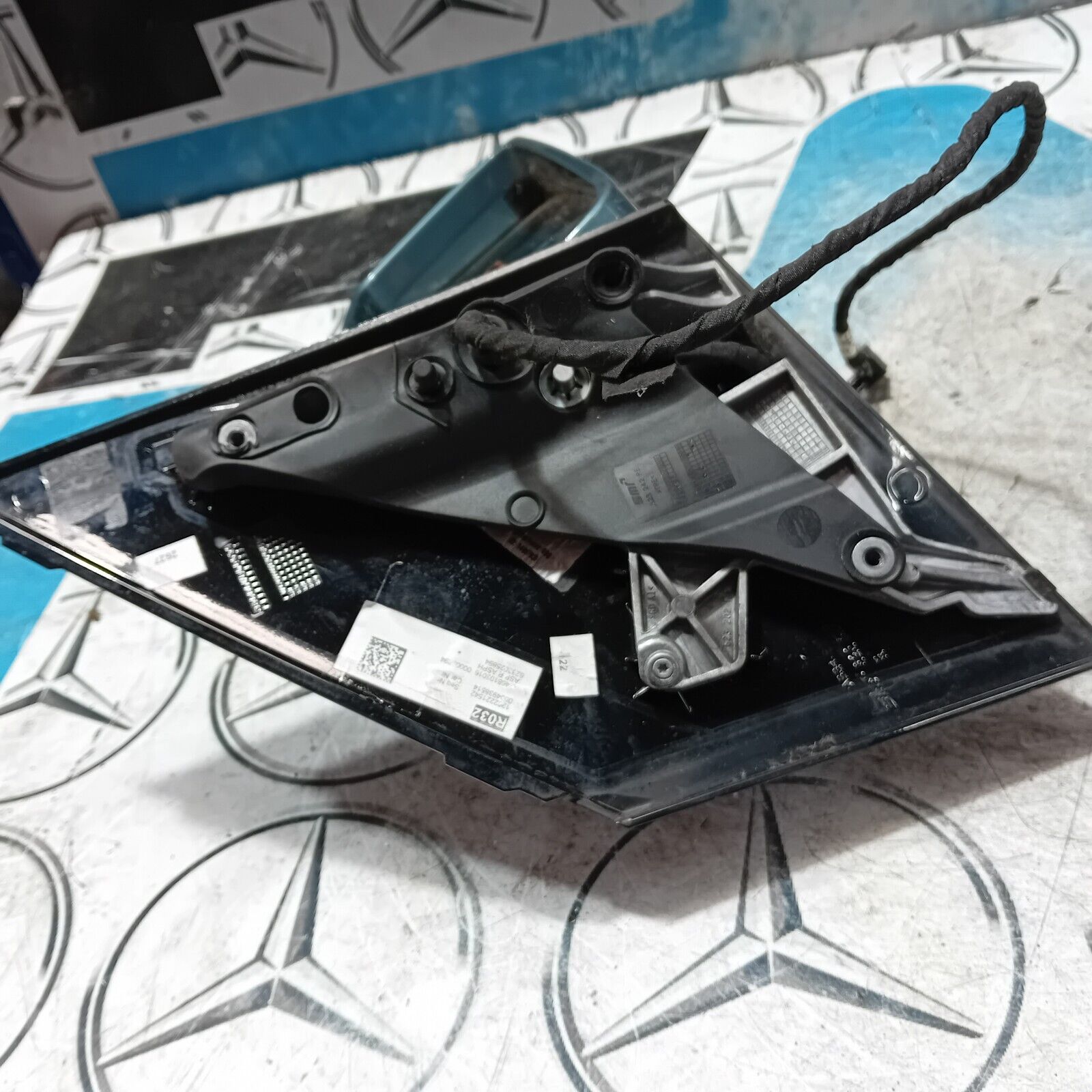 12/18 MERCEDES BENZ B-CLASS W246 NON POWER FOLDING DRIVER SIDE (O.S) WING MIRROR