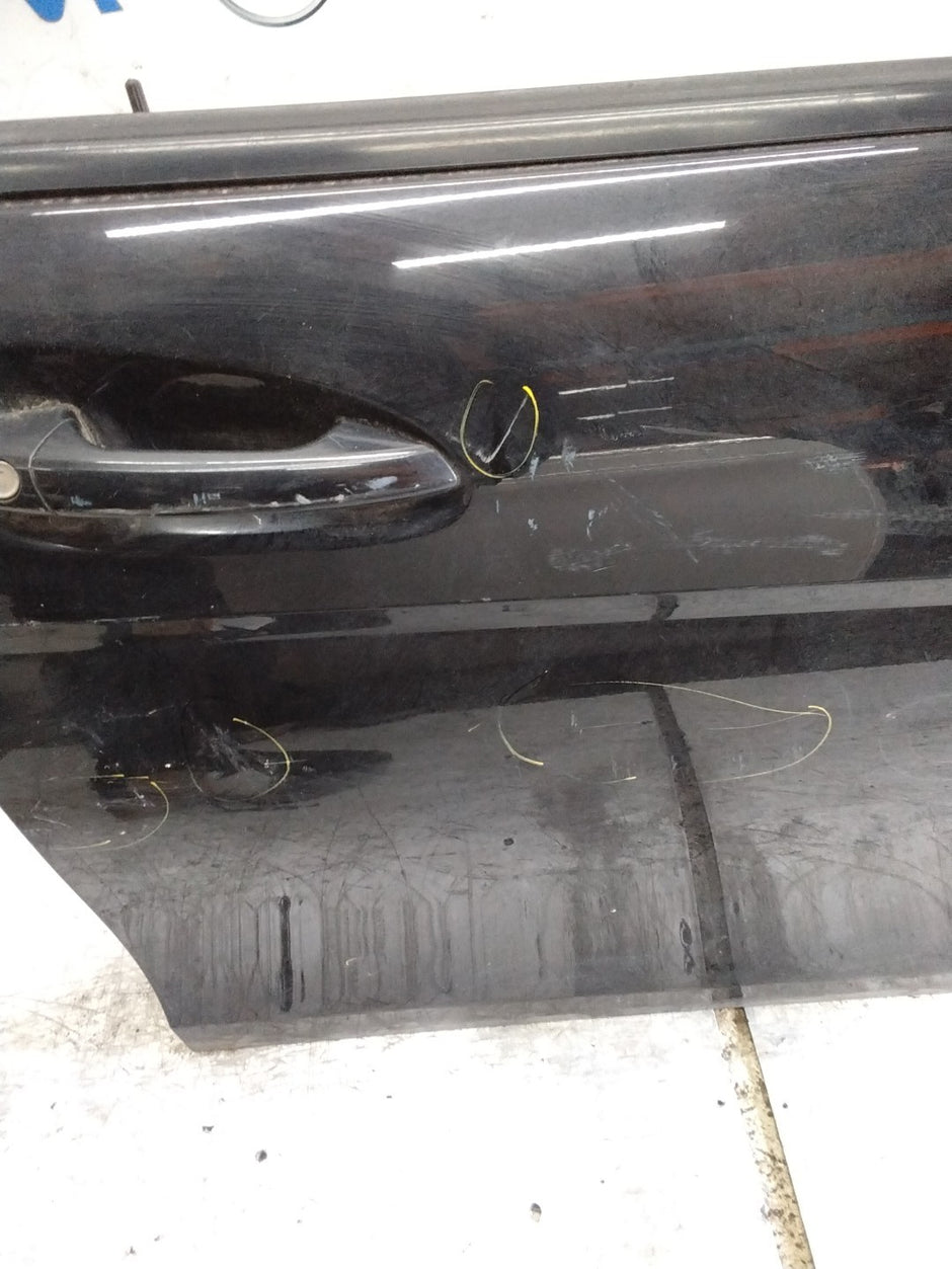 MERCEDES BENZ  C-CLASS W204 DRIVER FRONT DOOR OSF BLACK 2008-14  FMD581