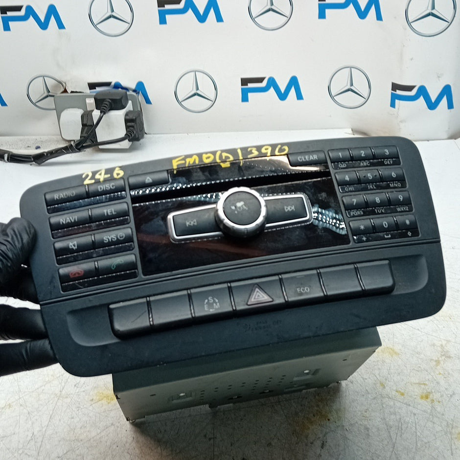 MERCEDES B CLASS W246 STEREO SAT NAV SYSTEM A2469000112 2012-19 FM001390