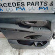 MERCEDES VITO W447 PASSENGER FRONT DOOR NSF BLACK 2014 ON COMPLETE FMD386
