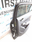 MERCEDES BENZ GLA X156 DRIVER REAR DOOR OSR BLACK 2014-19 COMPLETE FMD321