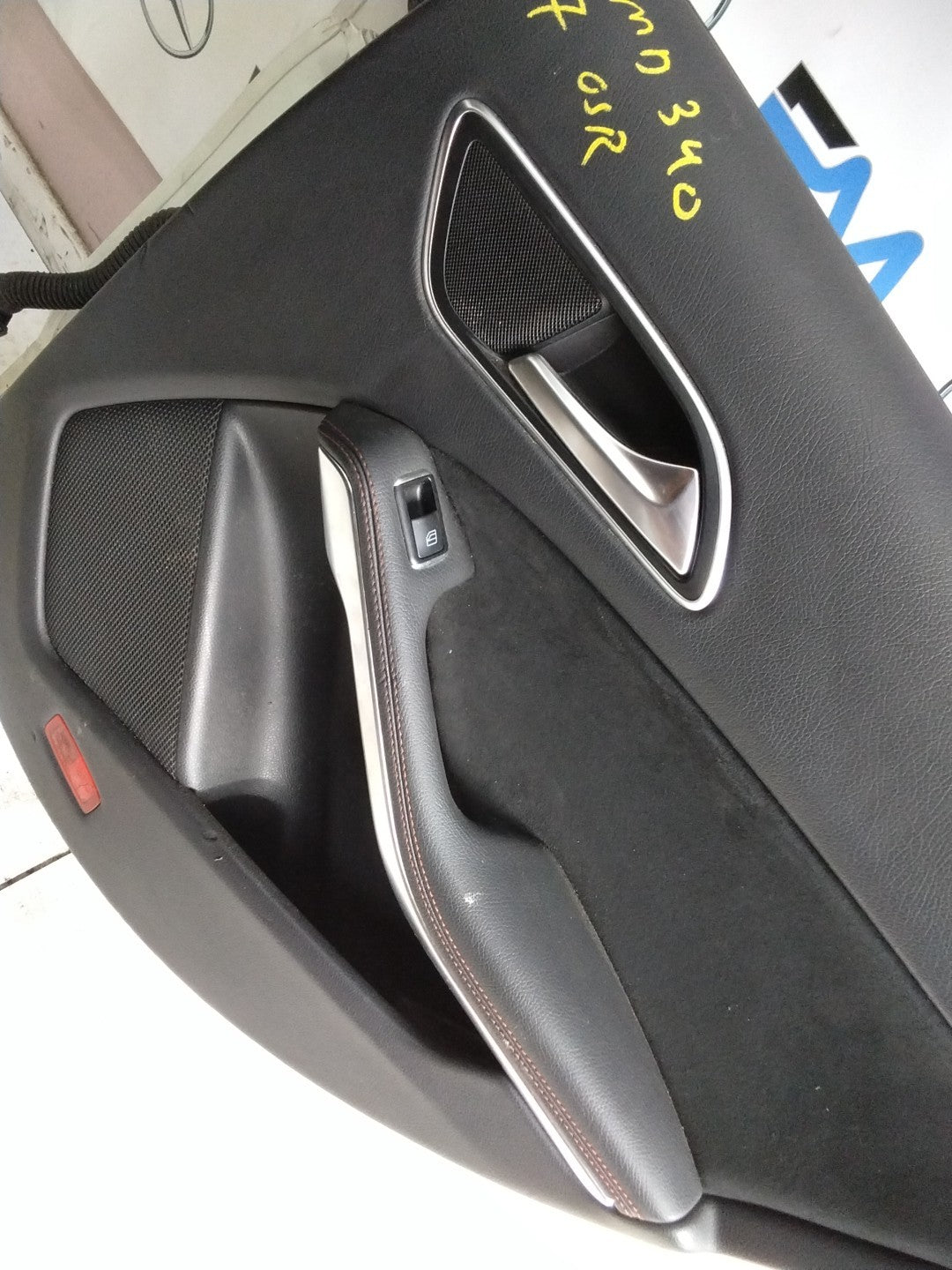 MERCEDES CLA W117 SLN DRIVER REAR DOOR OSR WHITE 2013-19 COMPLETE FMD340