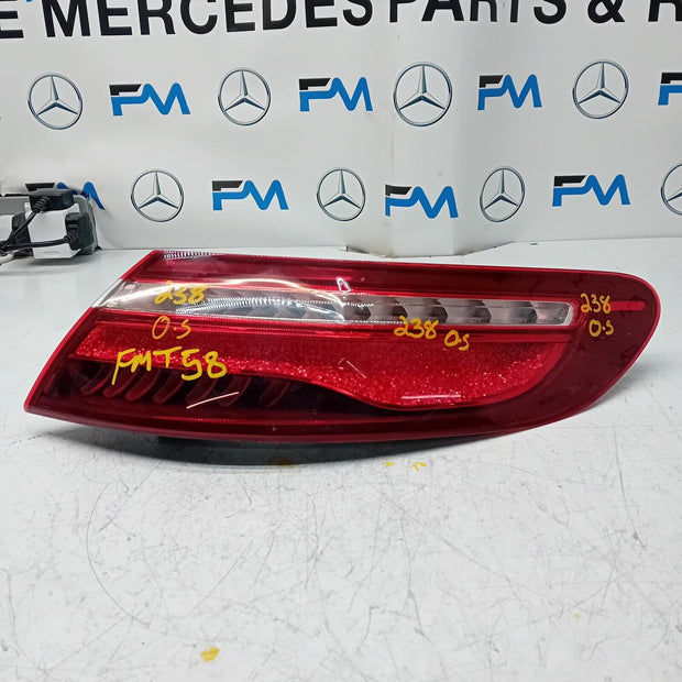MERCEDES E-CLASS W238 2018 REAR DRIVER O/S TAIL LIGHT A2389062101 FMT58