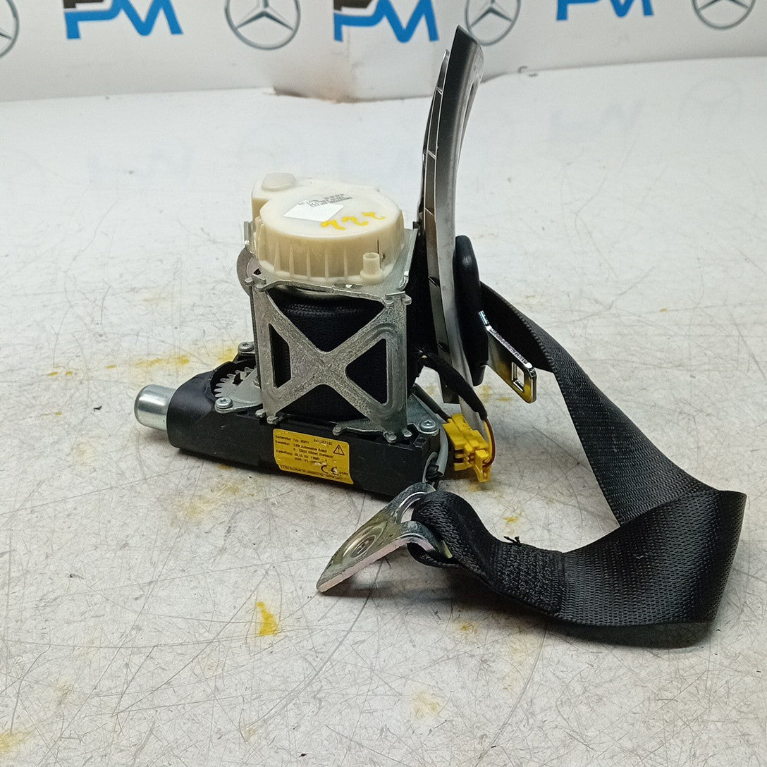 MERCEDES S-CLASS W222 DRIVER RIGHT SEAT BELT BLACK A2228600885 2015 FM001451
