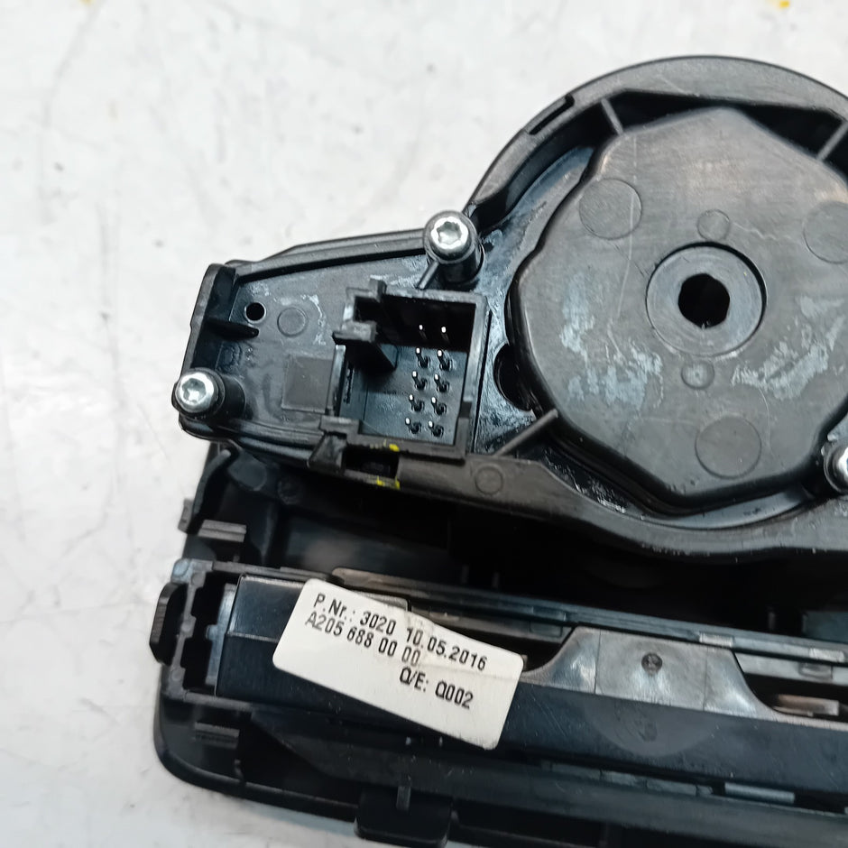 MERCEDES C-CLASS W205 HEADLIGHT CONTROL SWITCH 2014 A2059057207 FM001193