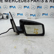 MERCEDES BENZ B-CLASS W246 DRIVER WING MIRROR OS BLACK  FMM87