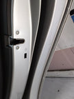MERCEDES BENZ A-CLASS W177 DRIVER SIDE REAR DOOR O/S/R COMPLETE SILVER FMD71