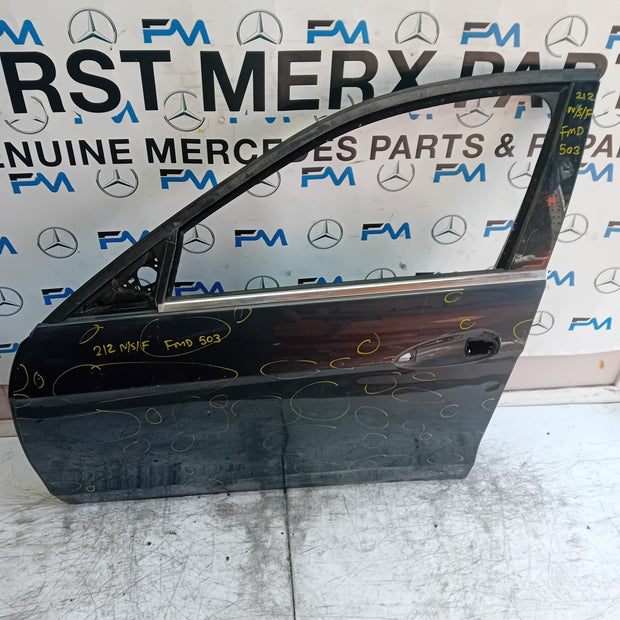MERCEDES BENZ  E-CLASS W212 PASSENGER FRONT DOOR NSF 2015 GREY FMD503