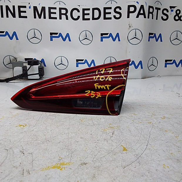 MERCEDES A-CLASS W177 DRIVER RIGHT OS REAR INNER TAIL LIGHT A1779062804 FMT257