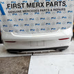 MERCEDES BENZ C-CLASS C205 COUPE REAR BUMPER 2016 ON WHITE COMPLETE FMX34