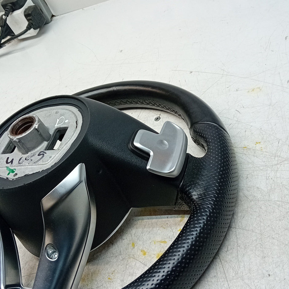 MERCEDES W205 C-CLASS MULTIFUNCTION STEERING WHEEL PFL 2014 A0004606700 FM001402
