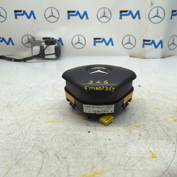 MERCEDES BENZ  B-CLASS W246 STEERING WHEEL AIRBAG DRIVER OS RIGHT Q3  FM001362