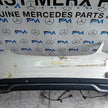 MERCEDES BENZ C-CLASS W205 SLN REAR BUMPER 2015 WHITE A2058850138 FMX54