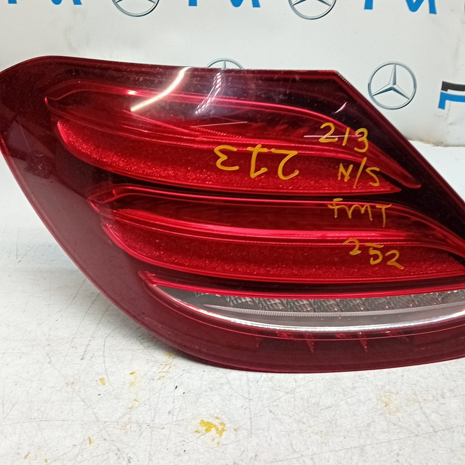 MERCEDES E-CLASS W213 PASSENGER LEFT NS REAR TAIL LIGHT A2139067900 FMT252