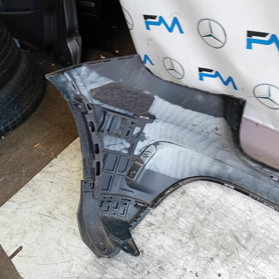 MERCEDES BENZ GLA X156 AMG REAR BUMPER BLACK 2014-19 A1568852425 FMX116