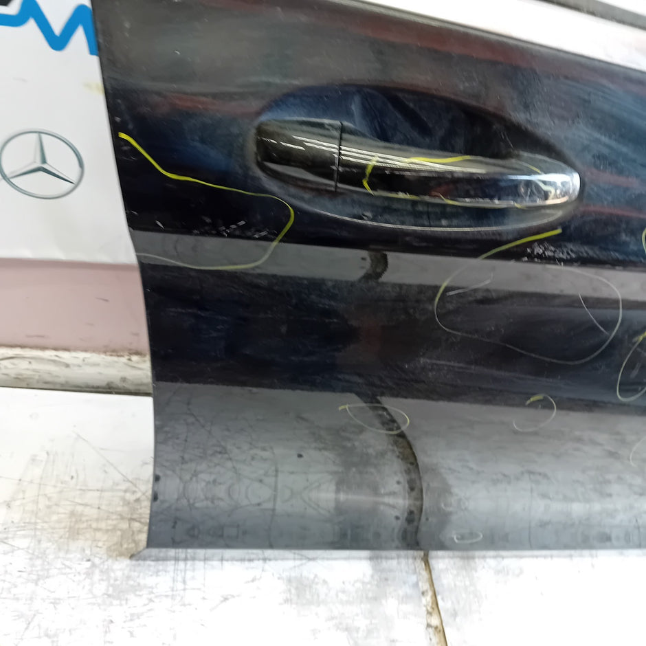 MERCEDES BENZ C-CLASS W205 SLN DRIVER FRONT DOOR OSF BLACK 2014 ON FMD469