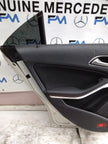 MERCEDES CLA W117 PASSENGER REAR DOOR NSR WHITE 2013-19 COMPLETE FMD300