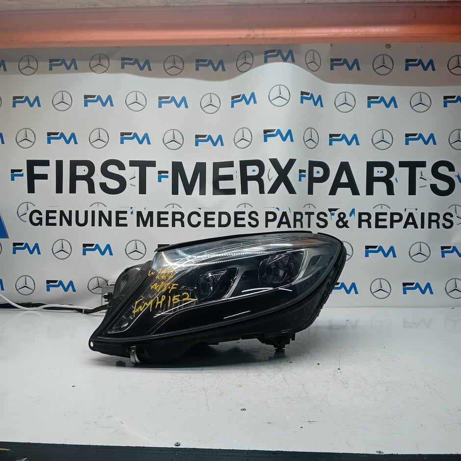 MERCEDES S-CLASS 2014 ONWARDS W222 HEADLIGHT PASSENGE SIDE OS A2229068602 FMH152