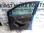 MERCEDES B-CLASS W246 DRIVER FRONT DOOR OSF BLUE 2012-19 COMPLETE FMD605