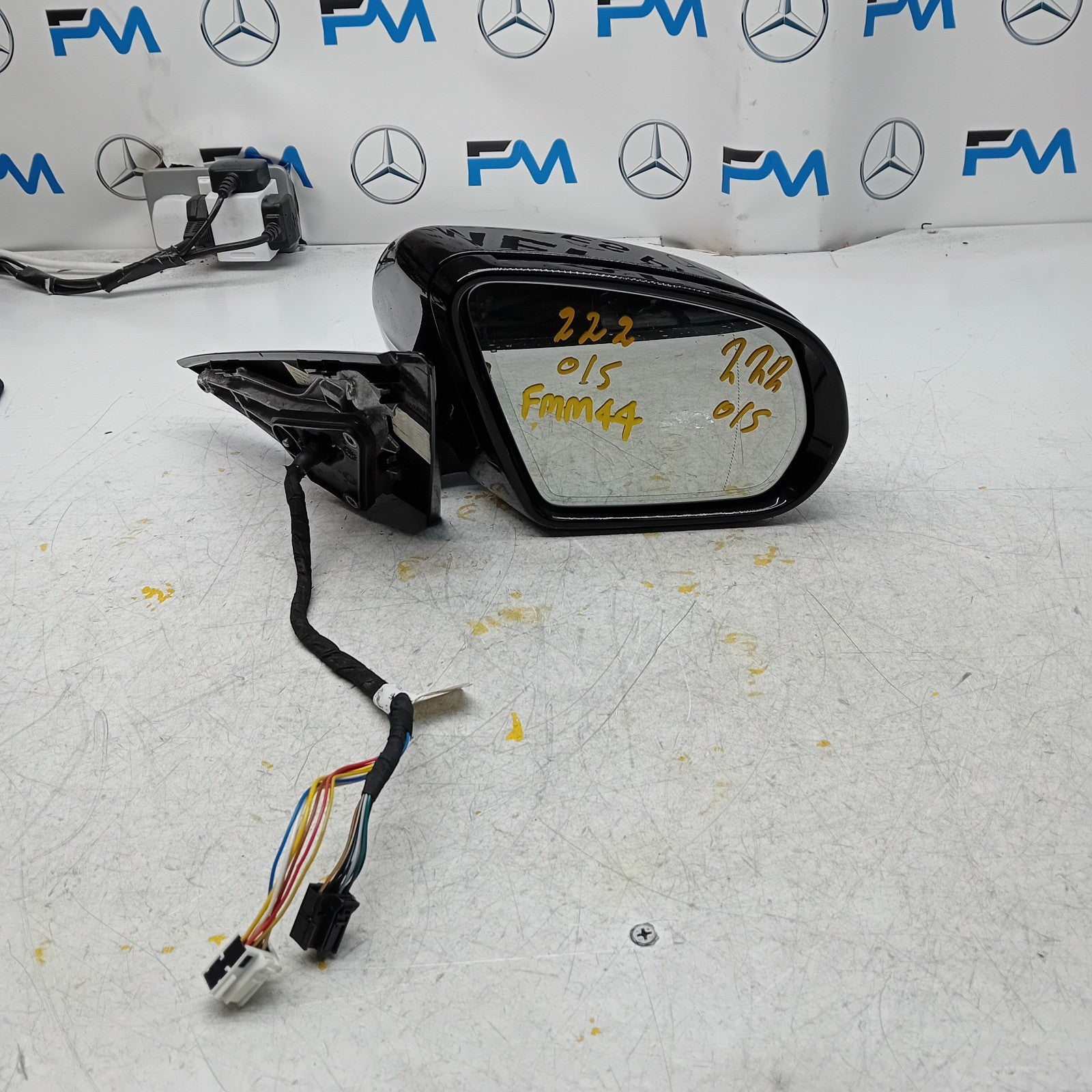 MERCEDES S-CLASS W222 DRIVER SIDE WING MIRROR BROWN A2228101601 PL FMM44
