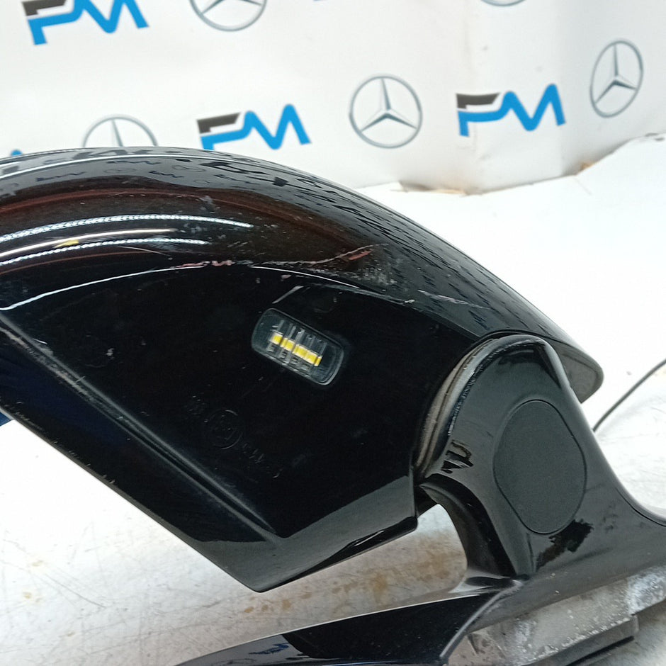 MERCEDES E-CLASS W213 DRIVER SIDE WING MIRROR GREY A2138102800 PL 2016 ON FMM47