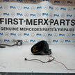 MERCEDES A-CLASS  W177 PASSENGER SIDE WING MIRROR A1778104304 BLACK FMM35