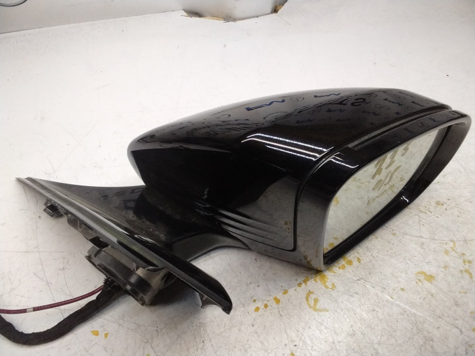 MERCEDES E-CLASS 2016 On W213 DRIVER SIDE WING MIRROR A2138102800 BLACK FMM14