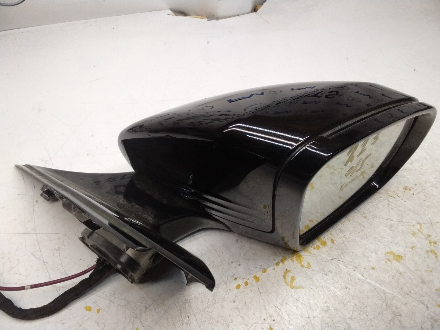 MERCEDES E-CLASS 2016 On W213 DRIVER SIDE WING MIRROR A2138102800 BLACK FMM14