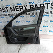 MERCEDES BENZ C-CLASS W204  DRIVER FRONT DOOR OSF BLACK 2009-14 COMPLETE FMD235