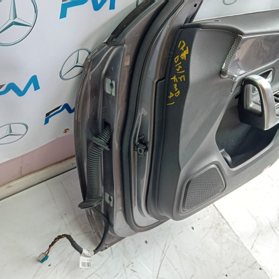 MERCEDES BENZ A-CLASS W177 DRIVER SIDE FRONT DOOR O/S/F COMPLETE GREY FMD41
