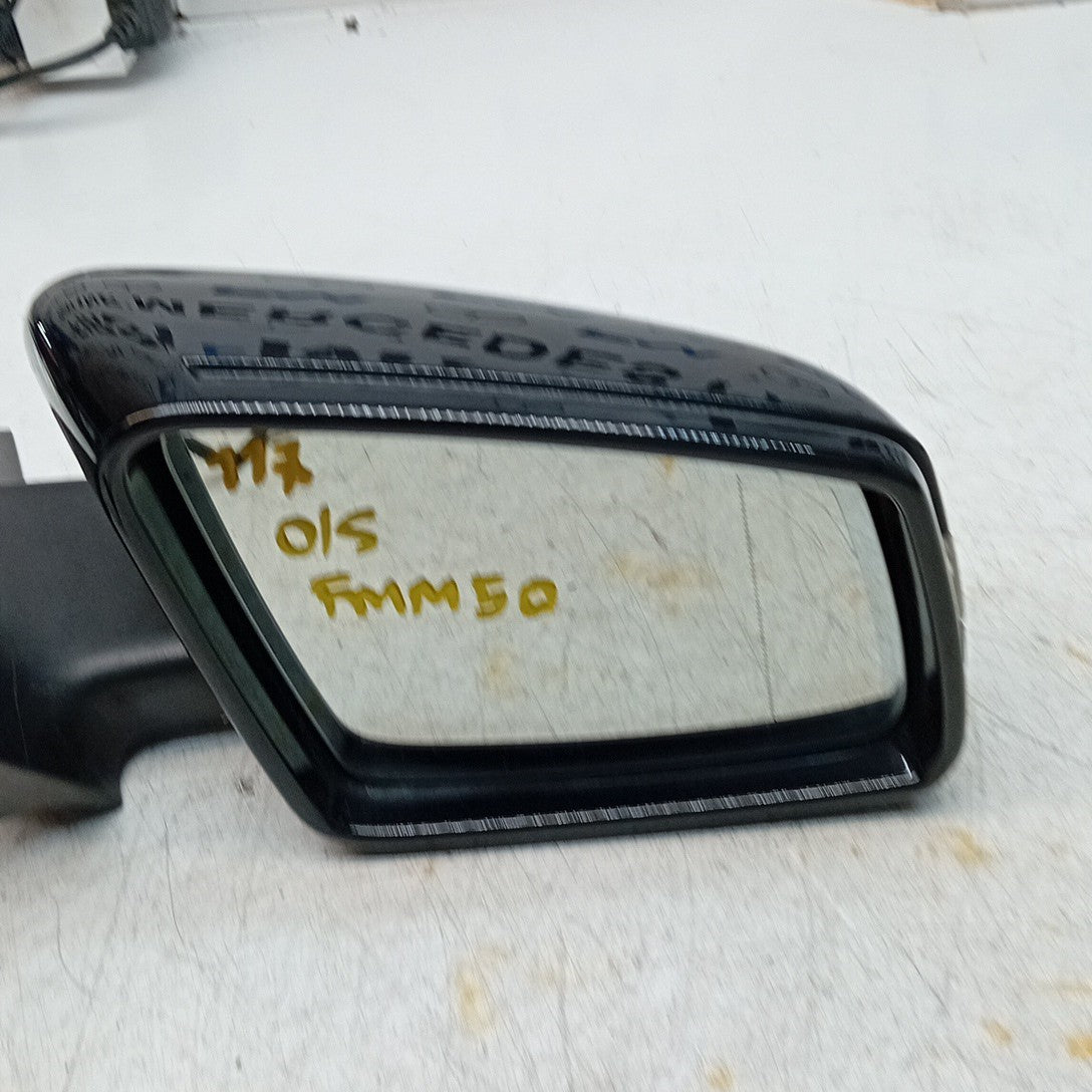 MERCEDES CLA W117 DRIVER SIDE WING MIRROR BLACK A1178102019 PL 2013-19 FMM50