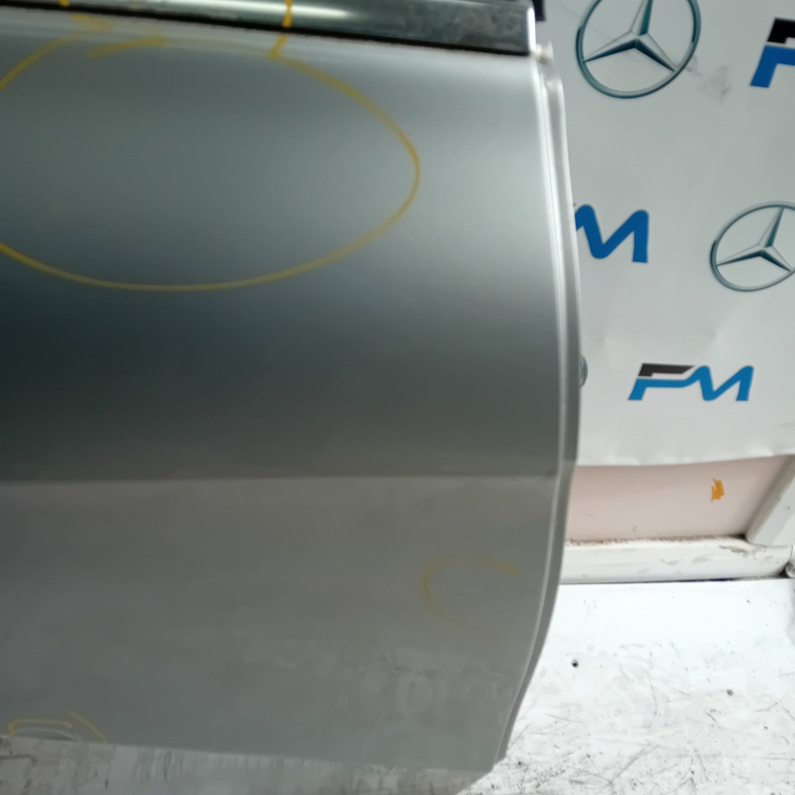 MERCEDES B-CLASS W246 DRIVER REAE DOOR OSR SILVER 2012-19 COMPLETE FMD255