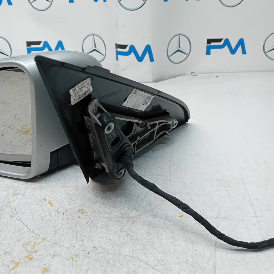 MERCEDES A-CLASS  W176 PASSENGER SIDE WING MIRROR A1768100116 SILVER FMM38