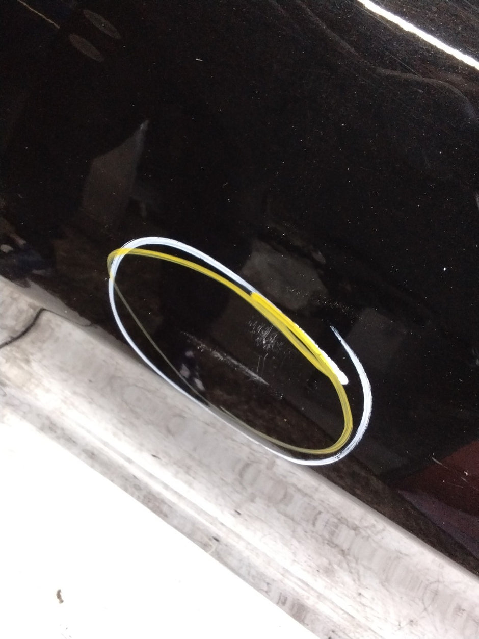 MERCEDES A-CLASS W176 DRIVER REAR DOOR OSR BLACK 2012-18 COMPLETE FMD351