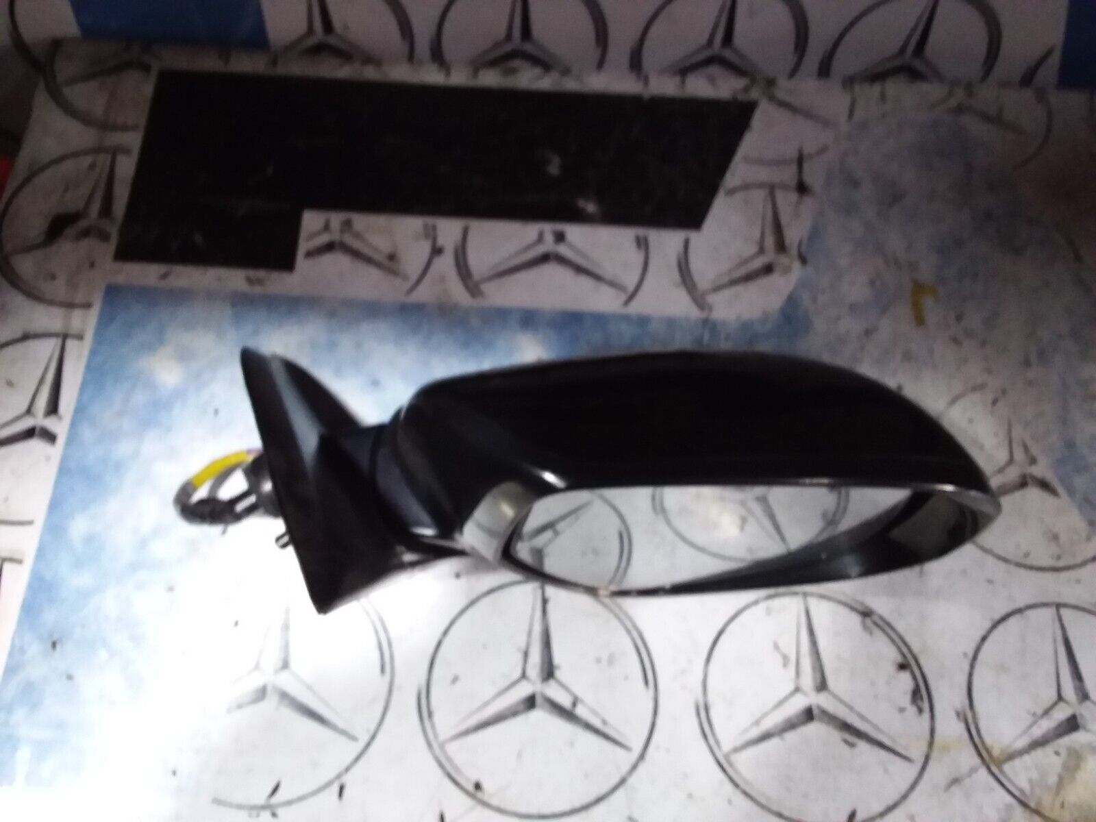MITSUBISHI OUTLANDER MK2 DRIVER SIDE WING MIRROR WITH INDICATOR POWER FOLD 2012