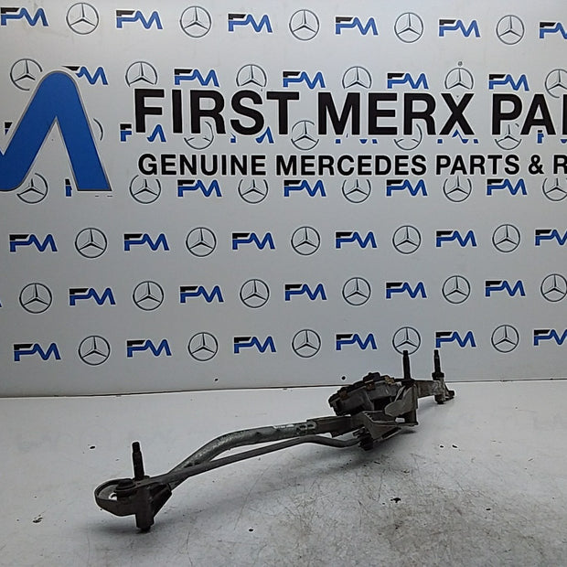 MERCEDES BENZ  E-CLASS W212 WIPER MOTOR FRONT AND LINKAGE A2128201340 FMR474