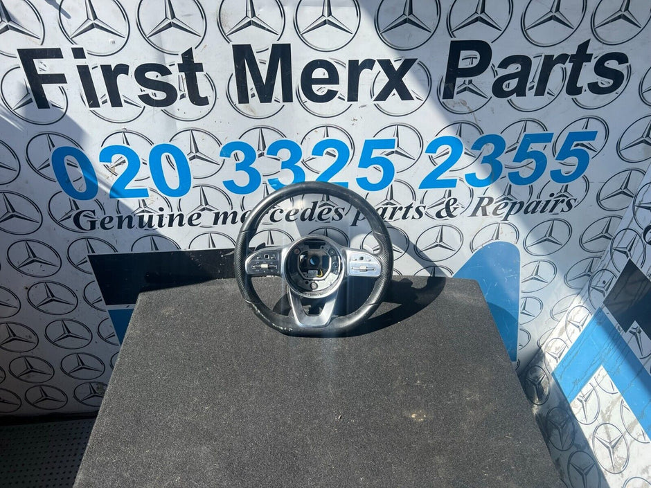 2018 ON 205 FL MERCEDES C-CLASS AMG LINE STEERING WHEEL PADDLE SHIFT A0050004599