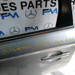 MITSUBISHI OUTLANDER MK3 PASSENGER SIDE REAR DOOR NSR SILVER FMD289 
