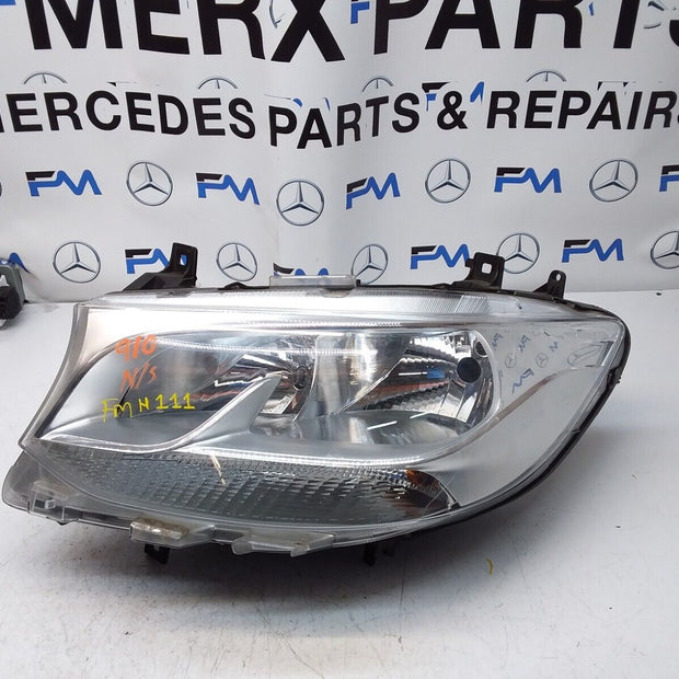 2018 MERCEDES VS30 W910 HEADLIGHT PASSENGER NS A9109060200 FMH111