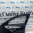 MERCEDES C-CLASS W205 DRIVER FRONT DOOR O/S/F GREY 2014 ONWARDS COMPLETE FMD158