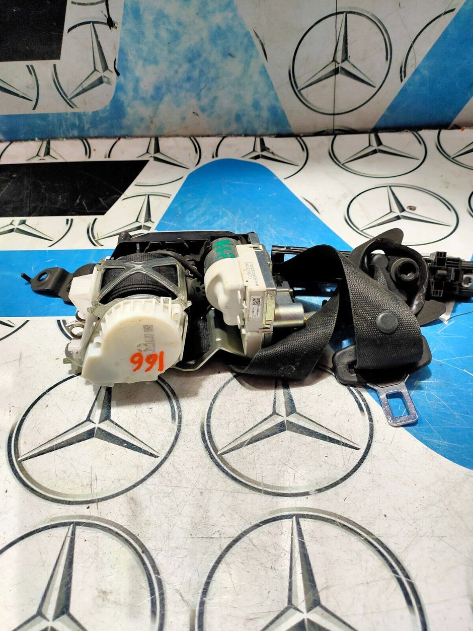 MERCEDES M CLASS GLE SEAT BELT FRONT LEFT PASSENGER A1668601300 W166 2014-2020