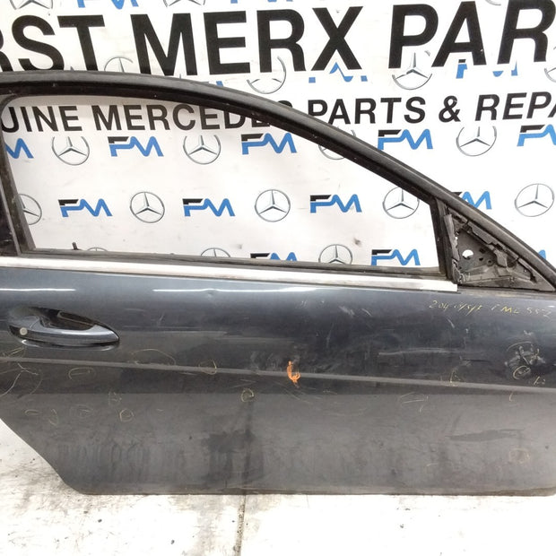 MERCEDES BENZ  C-CLASS W204 SLN DRIVER FRONT DOOR OSF GREY 2008-14 FMD557