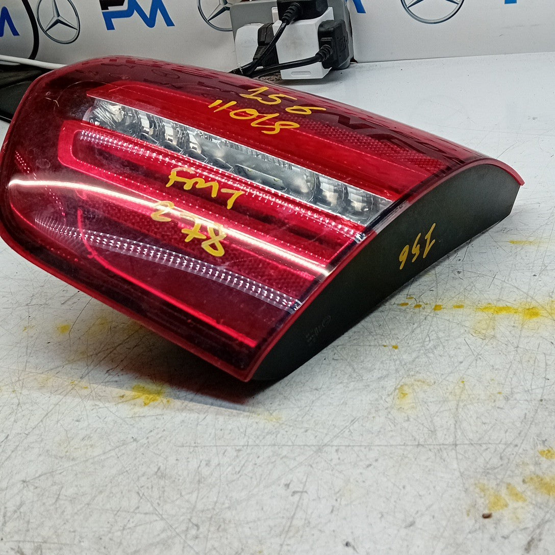 MERCEDES GLA X156 DRIVER RIGHT OS REAR INNER TAIL LIGHT A1569069000 2019 FMT278