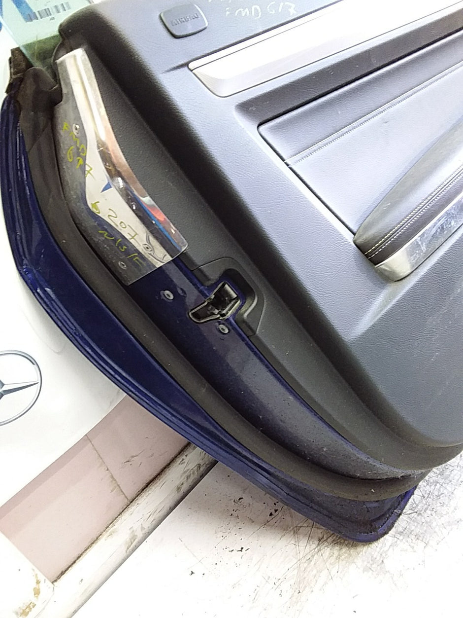 MERCEDES E-CLS C207 COUPE PASSENGER FRONT DOOR NSF 2009-16 COMPLETE FMD617