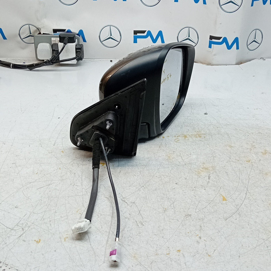 MERCEDES BENZ  X-CLASS W470 DRIVER WING MIRROR BROWN CAMERA FMM54