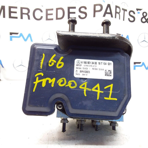 MERCEDES GLE W166 ABS PUMP MODULE CONTROL UNIT A1669013400 FM00441