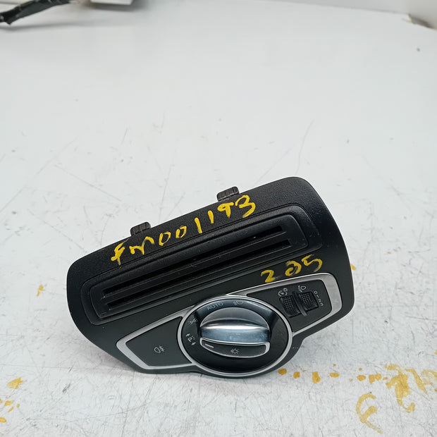 MERCEDES C-CLASS W205 HEADLIGHT CONTROL SWITCH 2014 A2059057207 FM001193